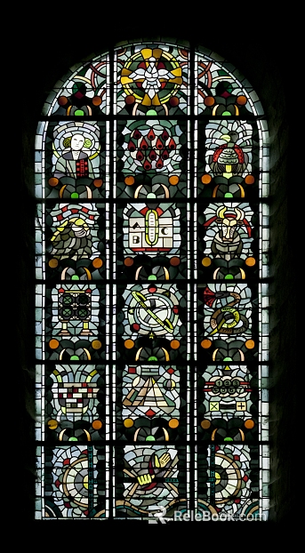 colored windows texture