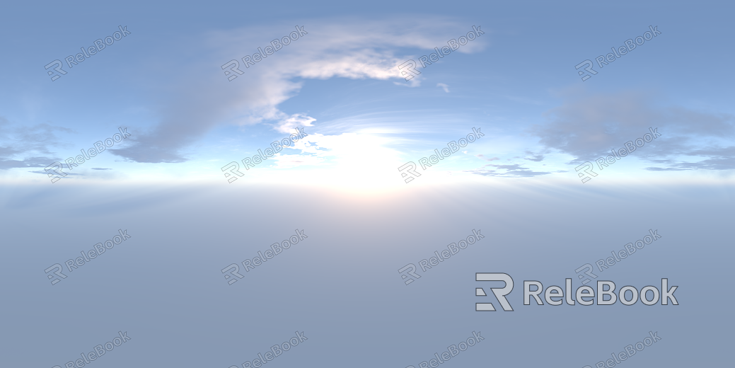 Sunrise Sunset Cloudy Blue Sky Landscape Landscape HDR texture