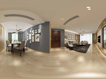 Modern Apartment Indoor HDR texture (ID:ffach949263)