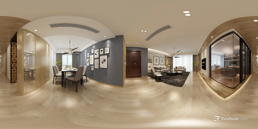 Modern Apartment Indoor HDR texture
