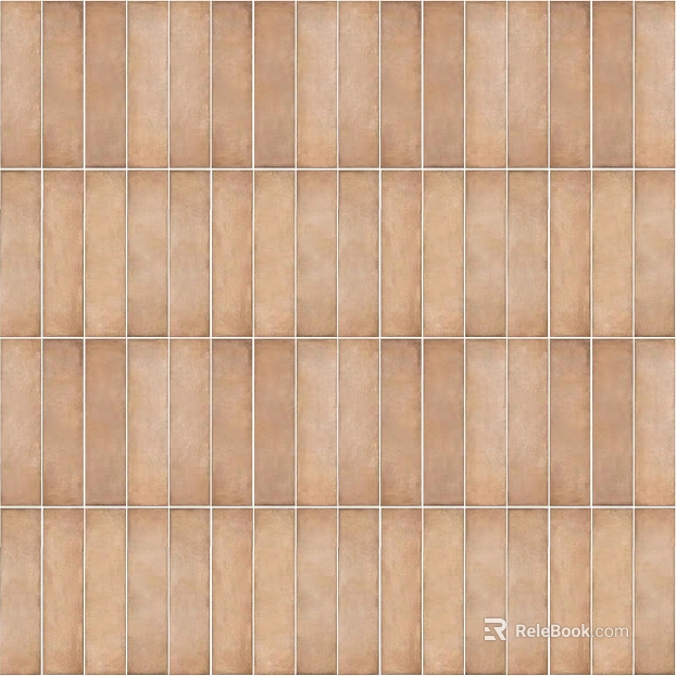 Warm Brown Strip Tile Kitchen and Bathroom Wall Tile texture