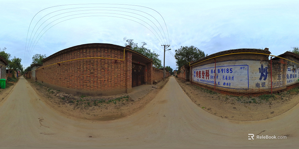 Outdoor street HDR texture