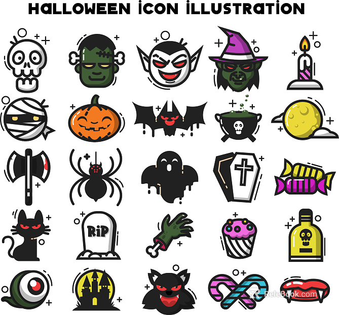 cartoon painting texture