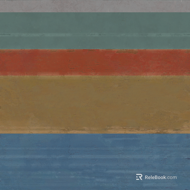 Retro dilapidated multicolor wood grain wall decoration texture