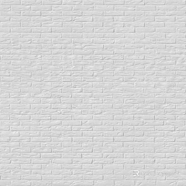 Brick wall white strip brick finish white seam seamless texture