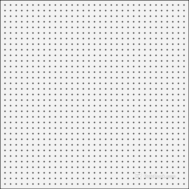 Perforated plate metal texture