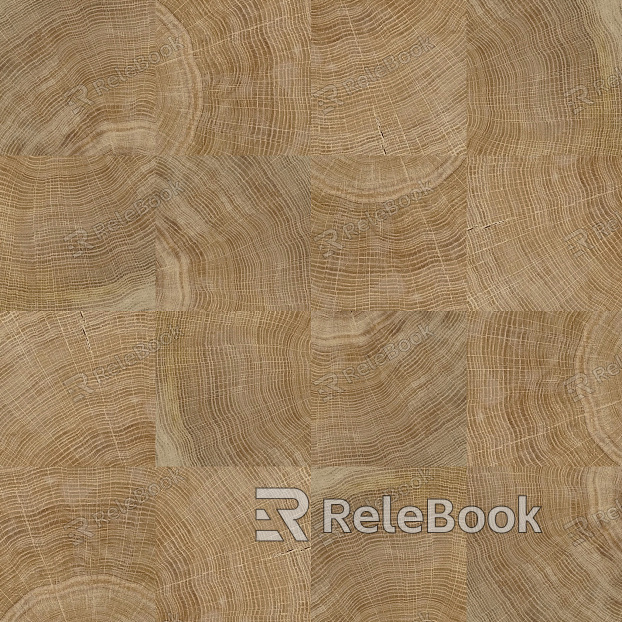 wood grain mosaic texture