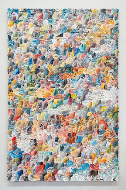 three-dimensional physical painting texture