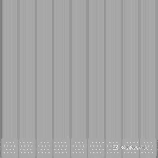 Gray perforated metal panel wall decoration texture