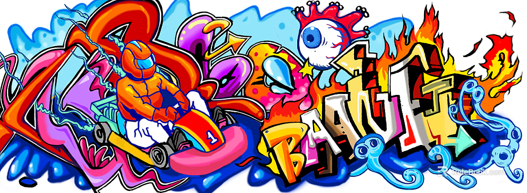 Graffiti texture