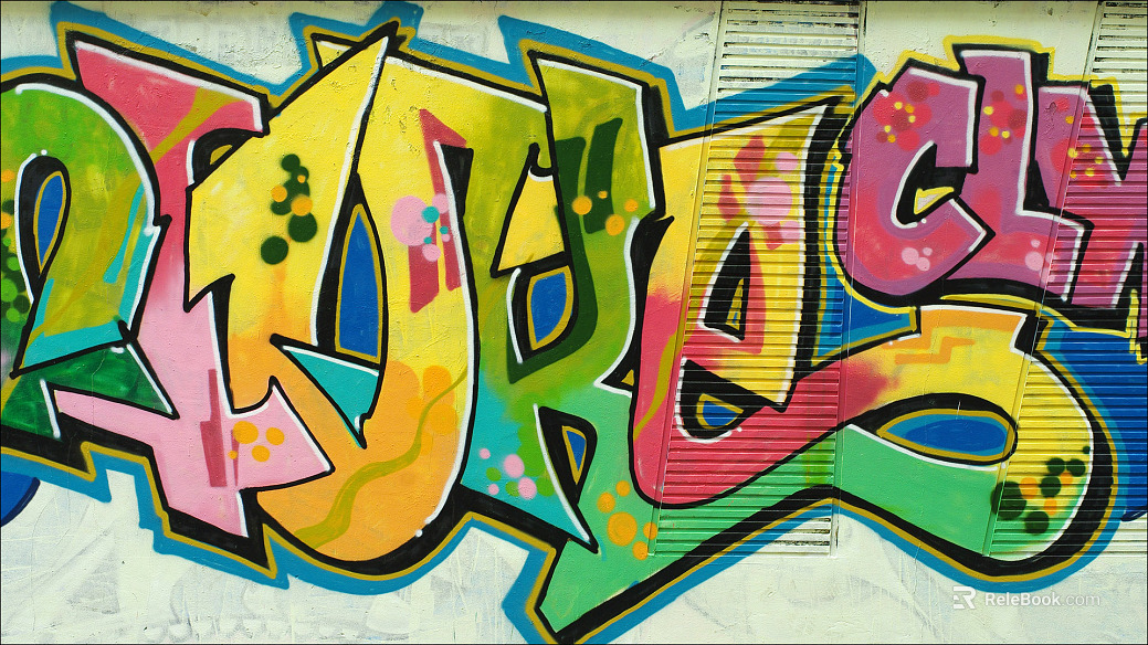 Graffiti texture