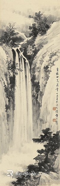 landscape painting texture