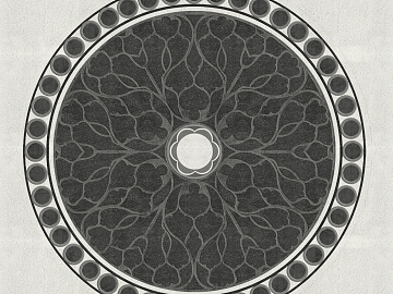 Round carpet texture (ID:ffaag41744)