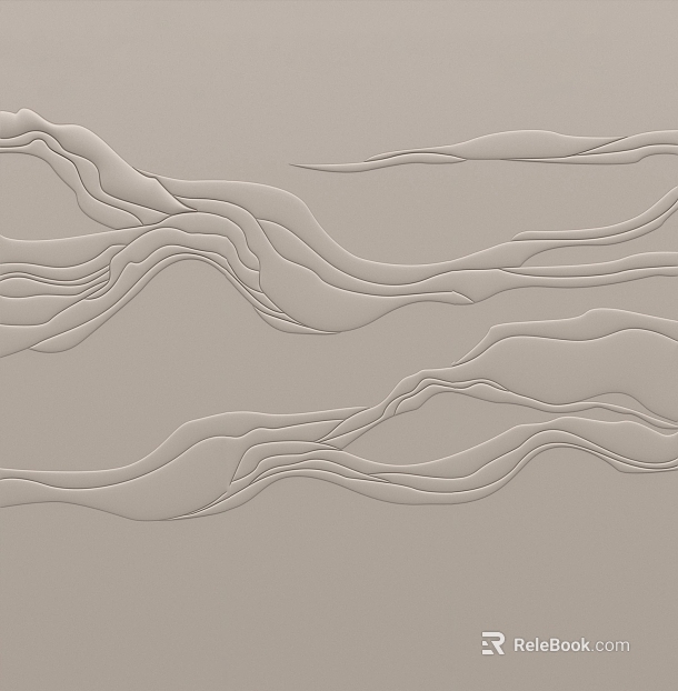 three-dimensional physical painting texture