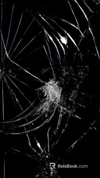 Broken glass texture