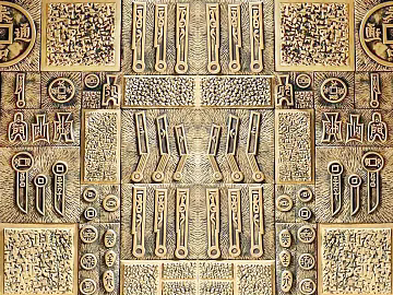 Metal relief texture (ID:ffajf4432)