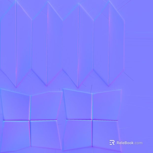 Cyber Style Purple Solid Hard Bag Background Wall texture