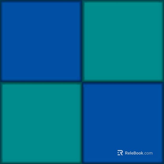 Blue and green color block plaid brick kitchen and bathroom wall surface texture