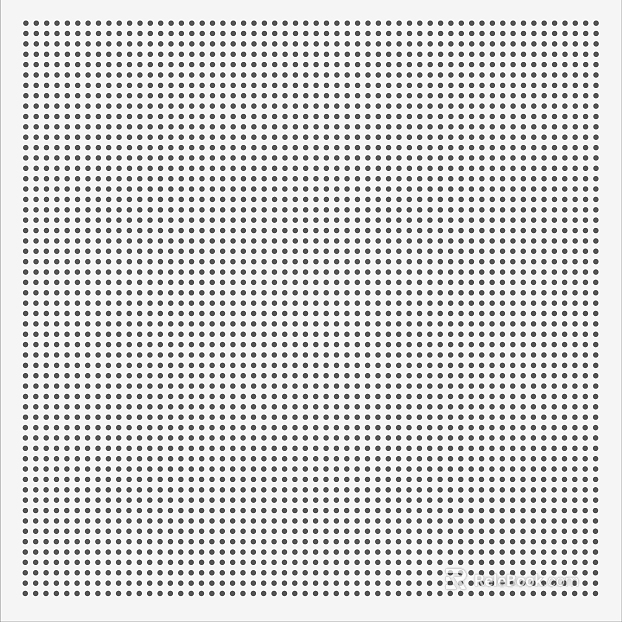 Perforated plate texture