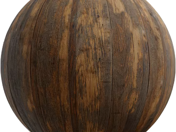 Wood Panel PBR texture (ID:ffach712464)