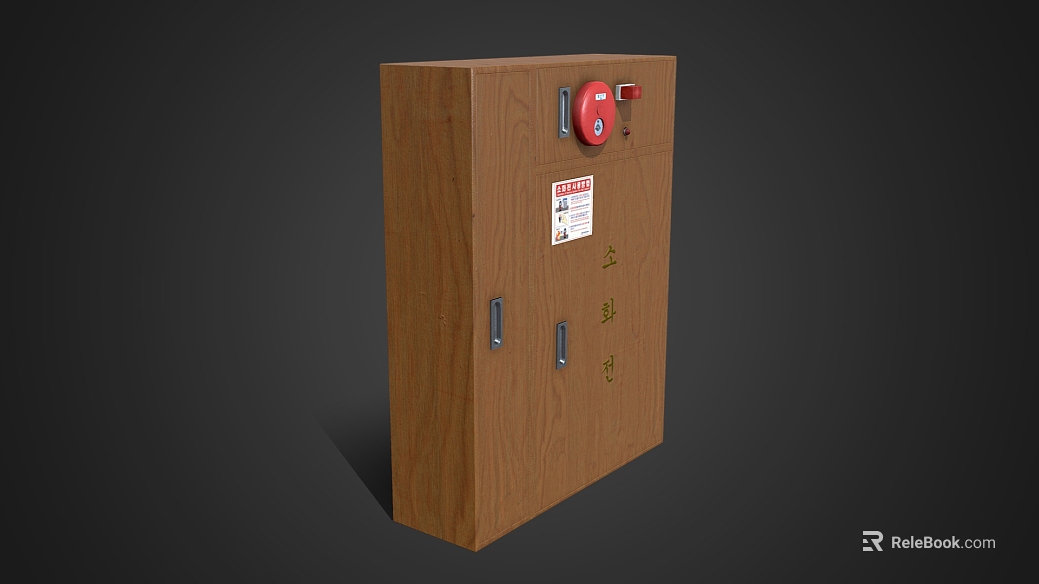 Brown Fire Cabinet Office Commercial Cabinet texture