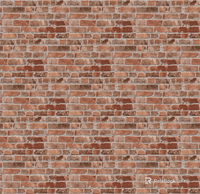 Red brick wall texture