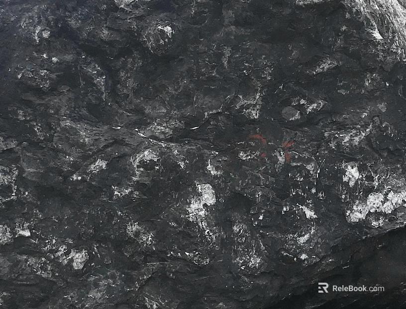 Black gray rock outdoor wall texture