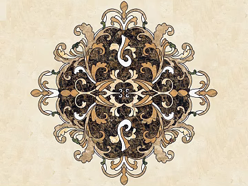 marble mosaic quartz tile roman mosaic texture (ID:ffajg94947)