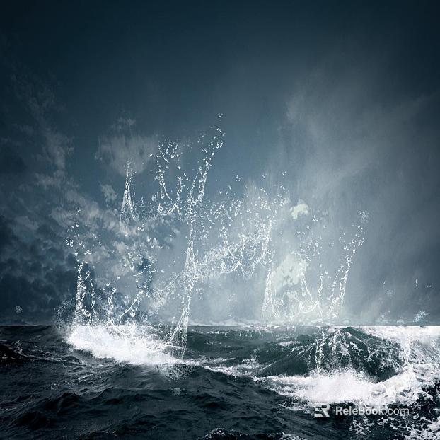 Water pattern texture