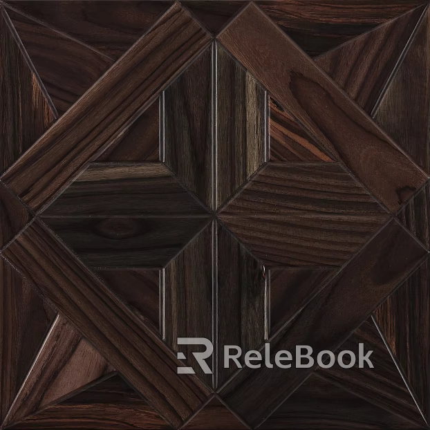 Wood Parquet Black Walnut Panel texture