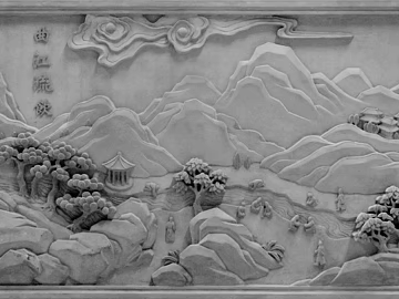 relief cloud carved black and white texture (ID:ffacg70409)