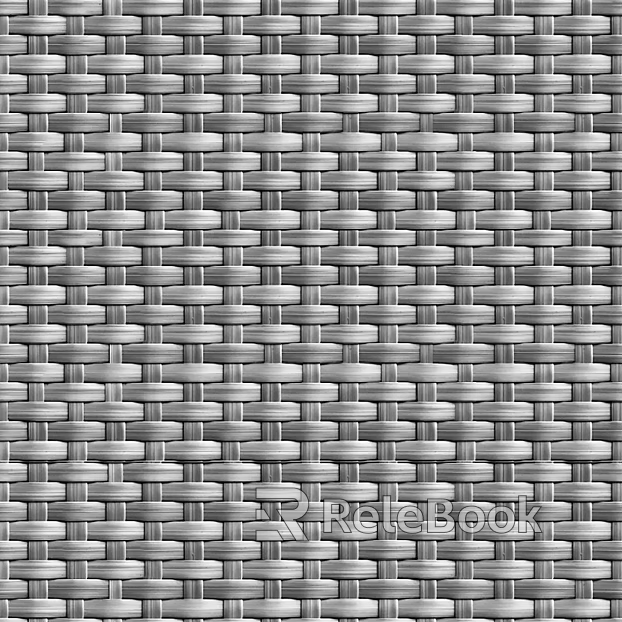 Woven goods woven mesh black and white seamless texture