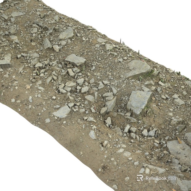 Gravel PBR texture