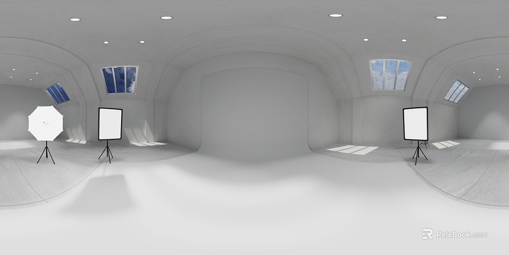 Studio lights HDR texture