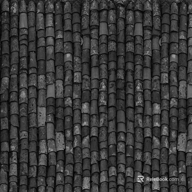 Green tile texture