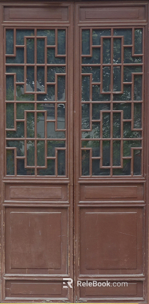 Wooden door texture