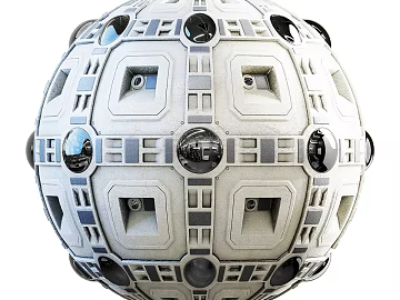 Space capsule PBR texture (ID:ffach288794)