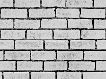 Brick wall black and white texture (ID:ffagf1019)