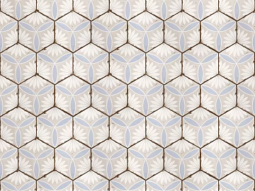 hexagonal brick seamless texture (ID:ffajg62916)