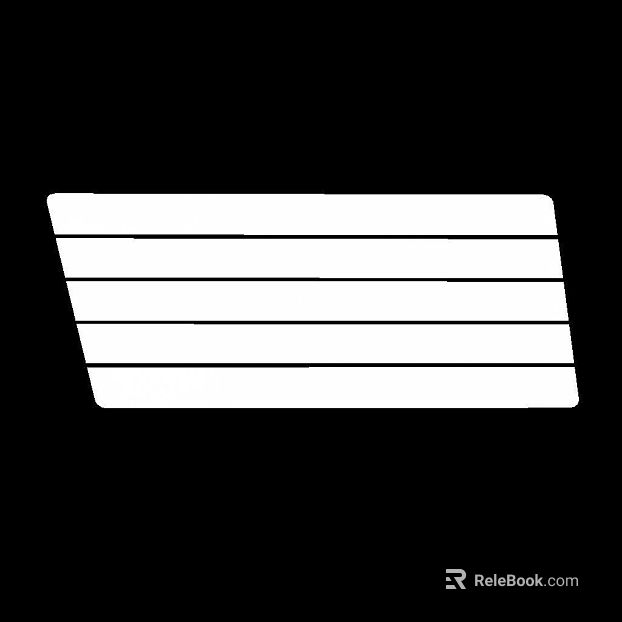 White Bar Bump Map texture
