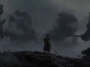 Dark Wind Wukong Xianxia Scene Illustration texture (ID:ffaeh255889)