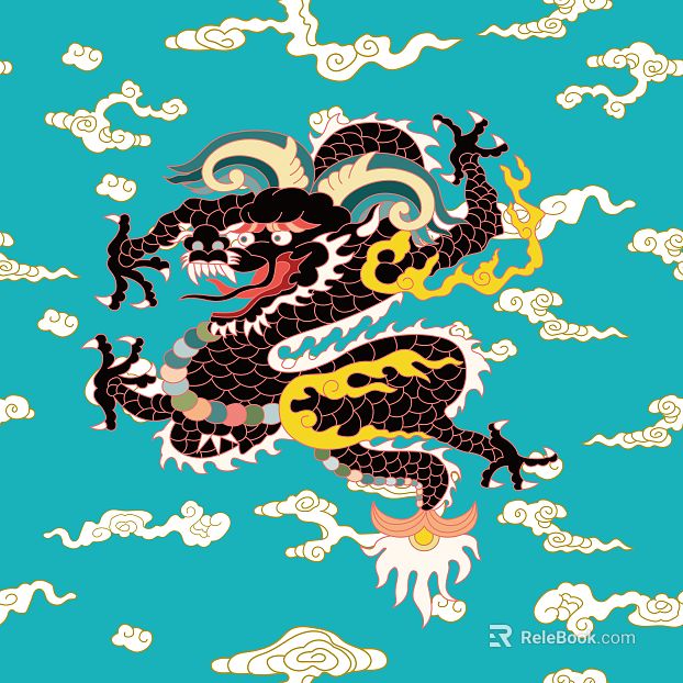 Chinese Classical Continuous Wallpaper texture