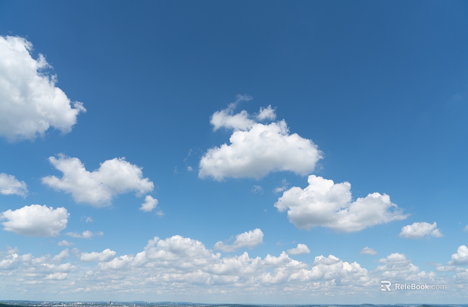 Blue sky and white clouds — outdoor sky texture texture