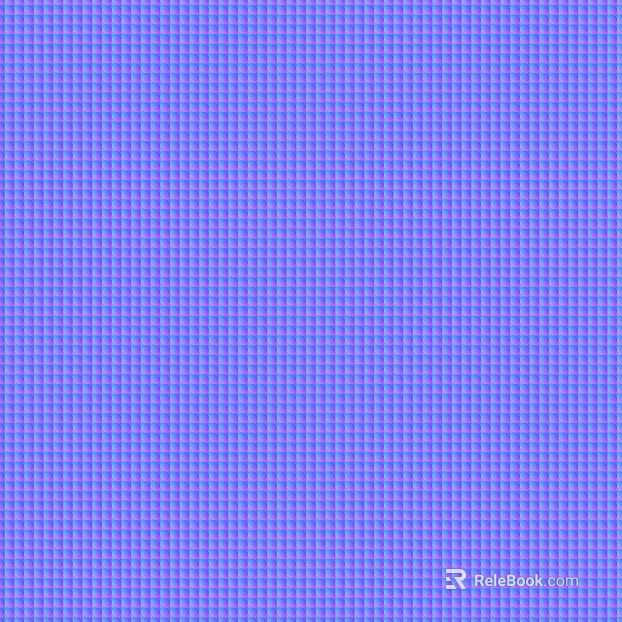 Metal plate normal bump texture