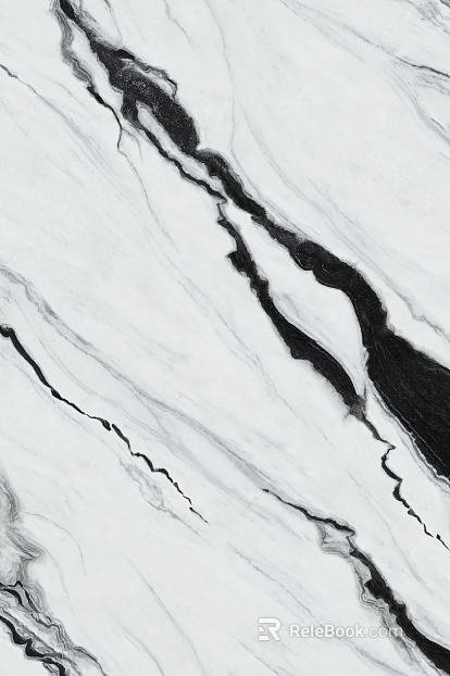Modern Light Luxury Marble Panda White Marble texture