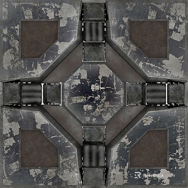 Industrial air ash cement parquet floor tile texture