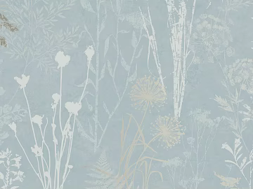 Blue background gold foil wallpaper texture (ID:ffach595388)