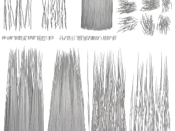 Black Hand Painted Sketch Texture Brush texture (ID:ffaeh974896)