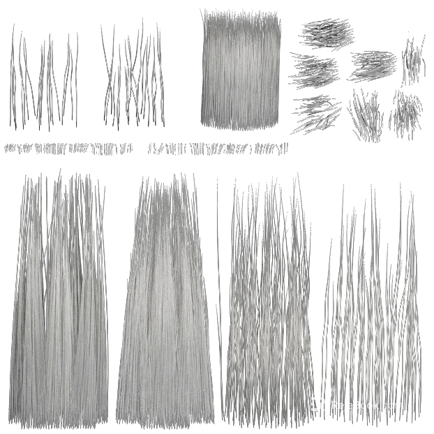Black Hand Painted Sketch Texture Brush texture