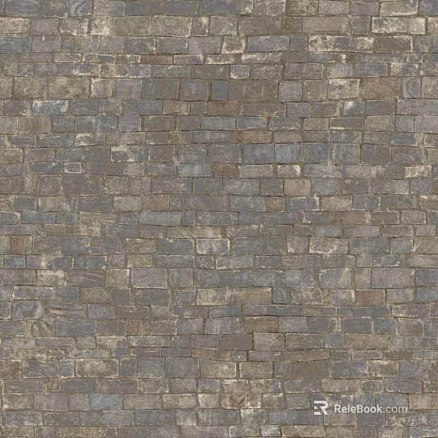 Blue-gray cultural stone exterior wall tiles texture